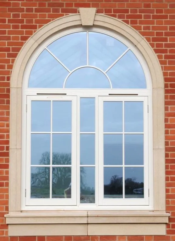 Completed uPVC window installation